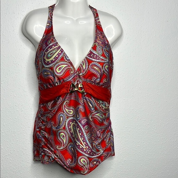 ANTONIO MELANI Other - ANTONIO MELANI Red One Piece Swimwear